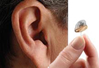 tipo de aparelho auditivo micro canal CIC